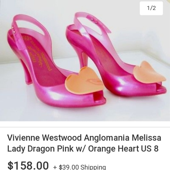Vivienne Westwood Heart Heels!! Amazing!! - Picture 2 of 2